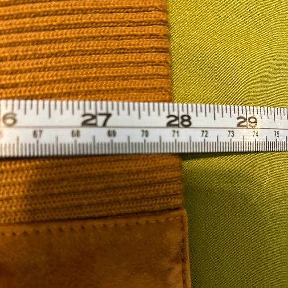 Real Suede Zip-up Bomber Jacket from Slate & Stone! Size Medium - Picture 3 of 8